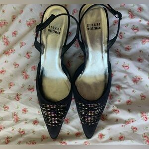 Vintage Stuart Weitzman kitten heels